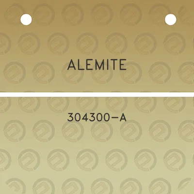 alemite-304300-a