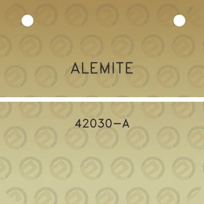 alemite-42030-a