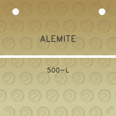 alemite-500-l