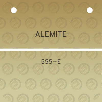 alemite-555-e