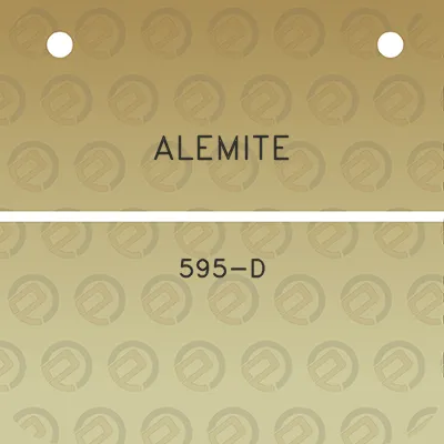 alemite-595-d