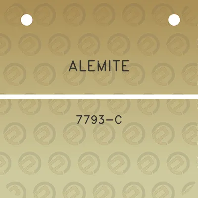 alemite-7793-c