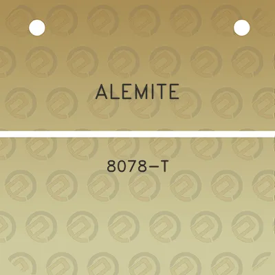 alemite-8078-t