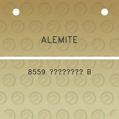 alemite-8559-a-b