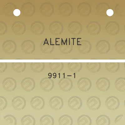 alemite-9911-1