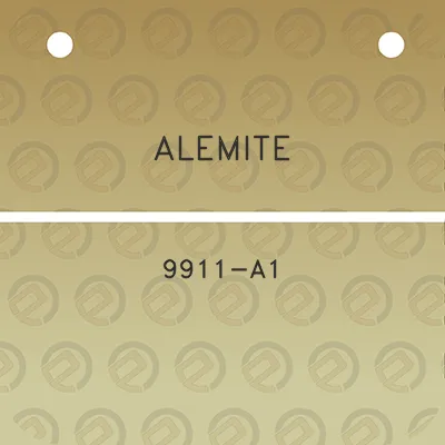 alemite-9911-a1