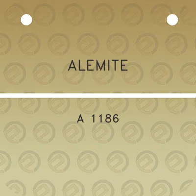 alemite-a-1186