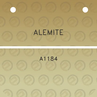 alemite-a1184