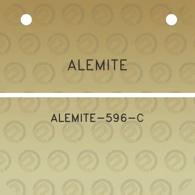 alemite-alemite-596-c