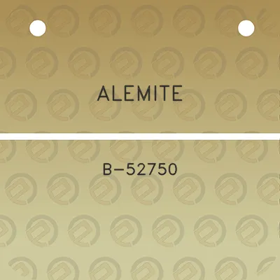 alemite-b-52750