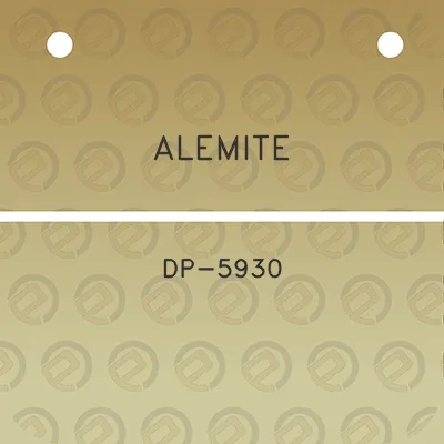 alemite-dp-5930