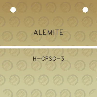 alemite-h-cpsg-3