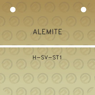 alemite-h-sv-st1