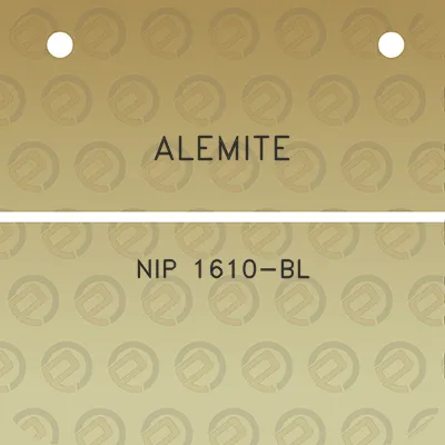 alemite-nip-1610-bl