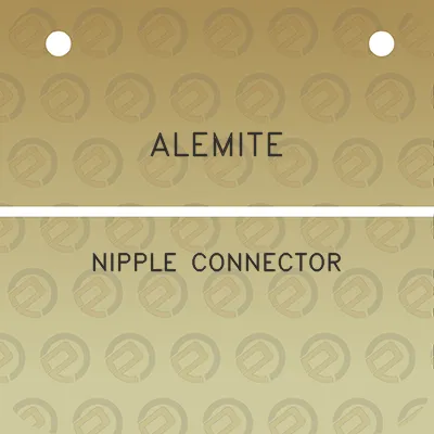 alemite-nipple-connector