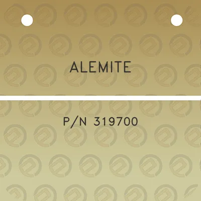 alemite-pn-319700