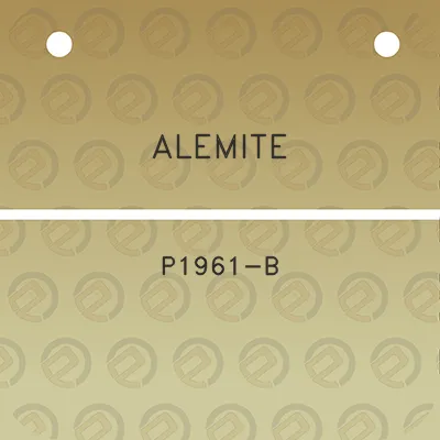 alemite-p1961-b