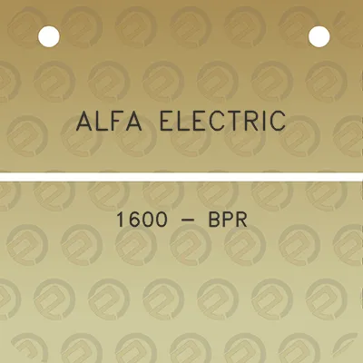 alfa-electric-1600-bpr