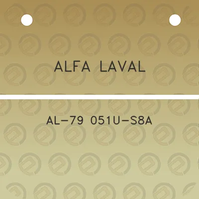 alfa-laval-al-79-051u-s8a