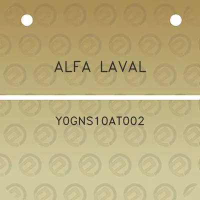 alfa-laval-y0gns10at002