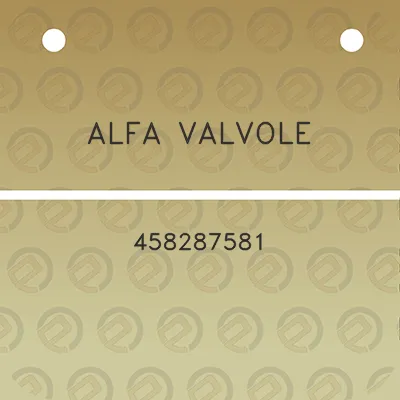 alfa-valvole-458287581