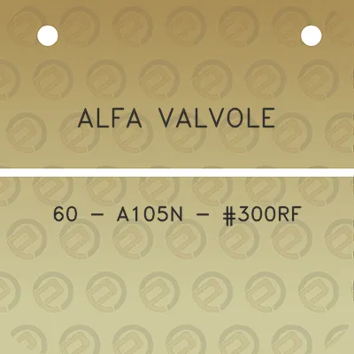 alfa-valvole-60-a105n-300rf