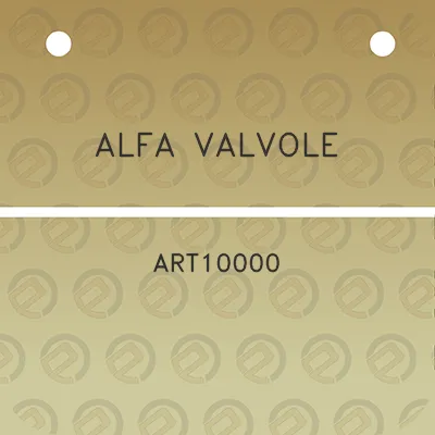 alfa-valvole-art10000