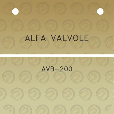 alfa-valvole-avb-200