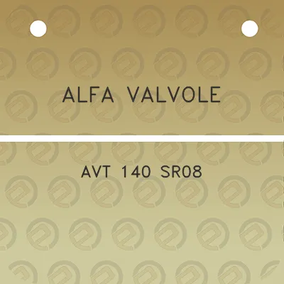 alfa-valvole-avt-140-sr08