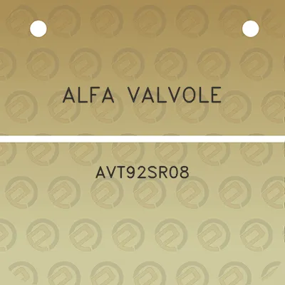 alfa-valvole-avt92sr08