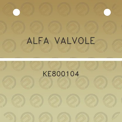 alfa-valvole-ke800104