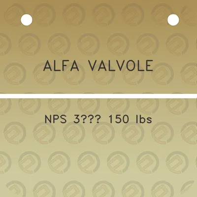 alfa-valvole-nps-3-150-ibs