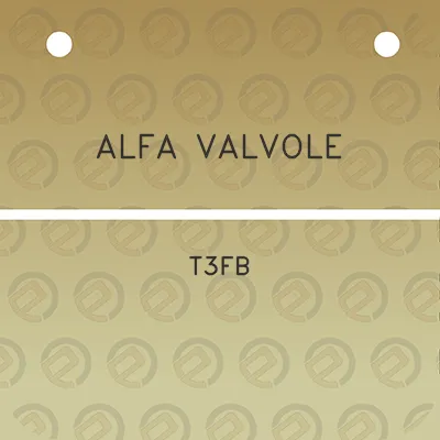 alfa-valvole-t3fb