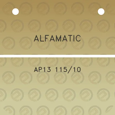 alfamatic-ap13-11510