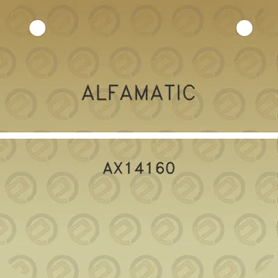 alfamatic-ax14160