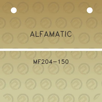 alfamatic-mf204-150