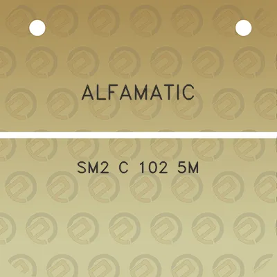 alfamatic-sm2-c-102-5m