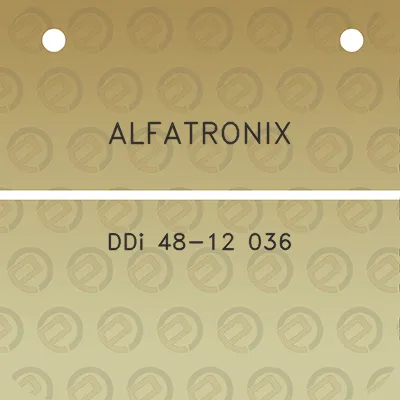 alfatronix-ddi-48-12-036