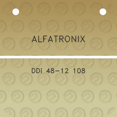 alfatronix-ddi-48-12-108