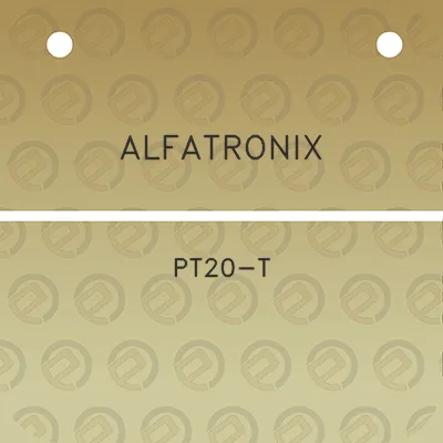 alfatronix-pt20-t