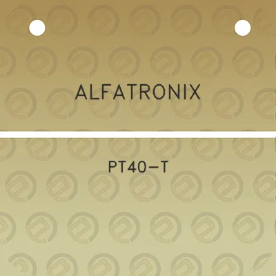 alfatronix-pt40-t