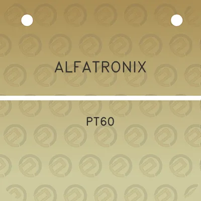 alfatronix-pt60