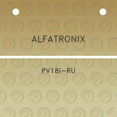 alfatronix-pv18i-ru