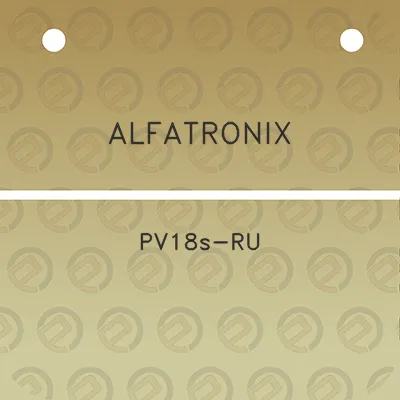 alfatronix-pv18s-ru