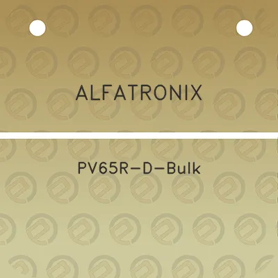 alfatronix-pv65r-d-bulk