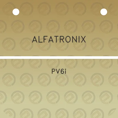 alfatronix-pv6i