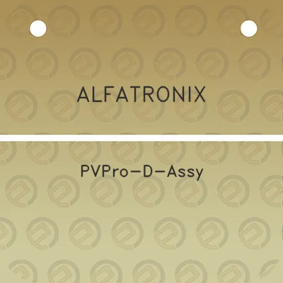 alfatronix-pvpro-d-assy