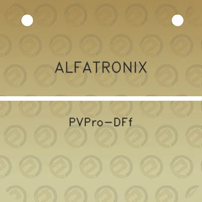 alfatronix-pvpro-dff