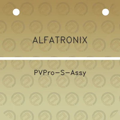 alfatronix-pvpro-s-assy