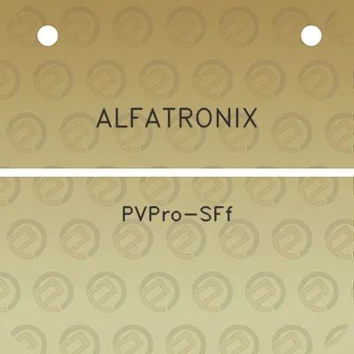 alfatronix-pvpro-sff